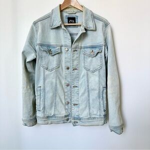 Zara Men's Light Wash Denim Jacket